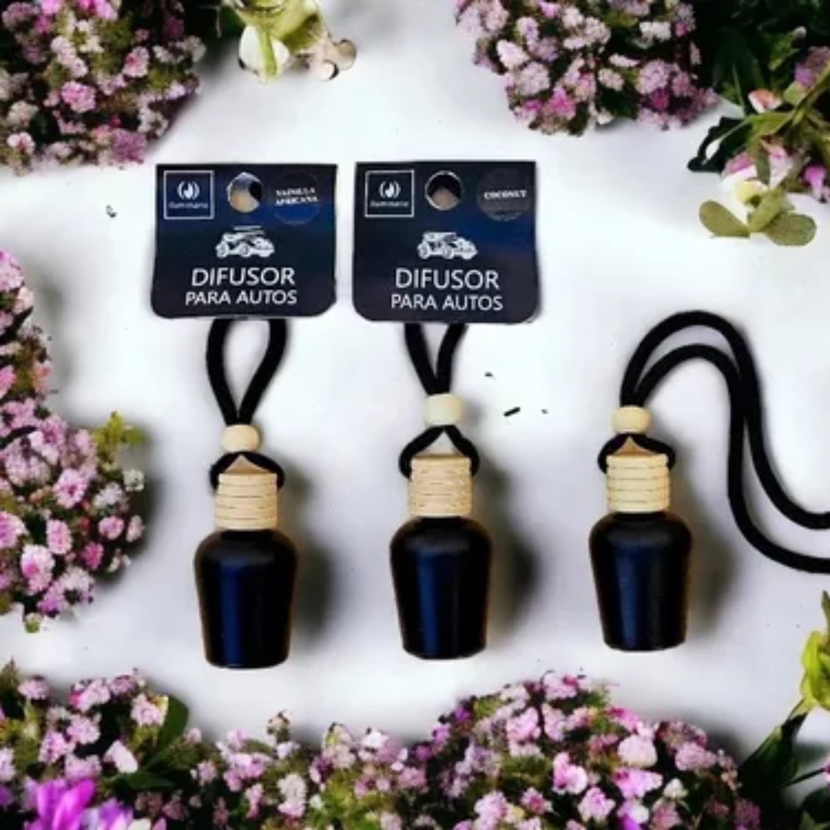Difusor de Auto Manzana Canela Black 12mL