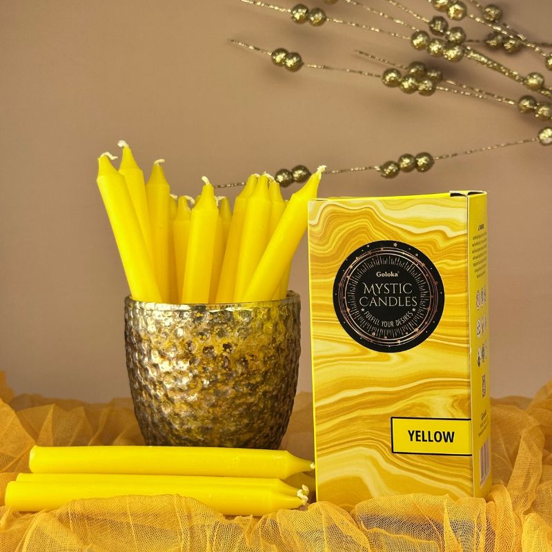 Pack Velas Místicas Amarillo