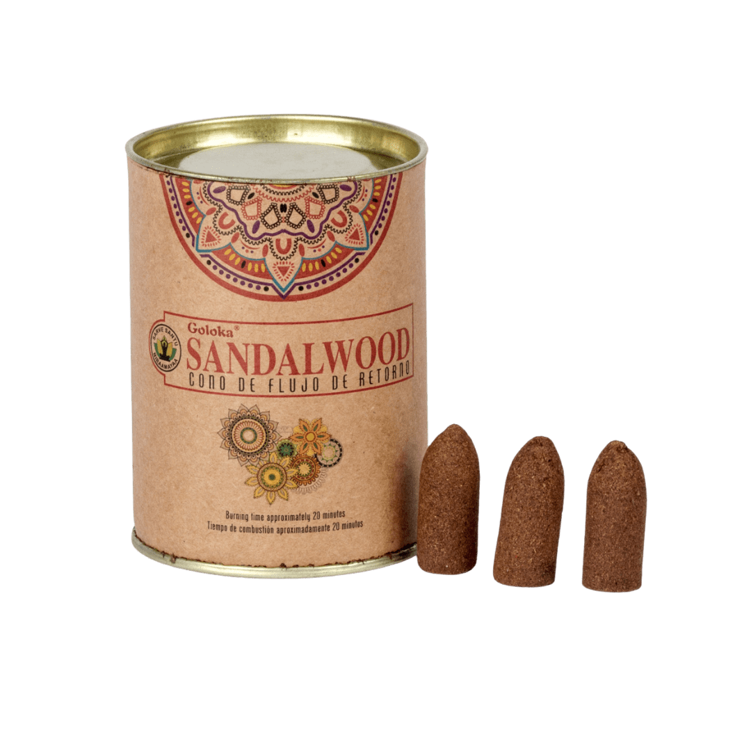 Incienso Cascada Nature's Sandalwood 24 conos