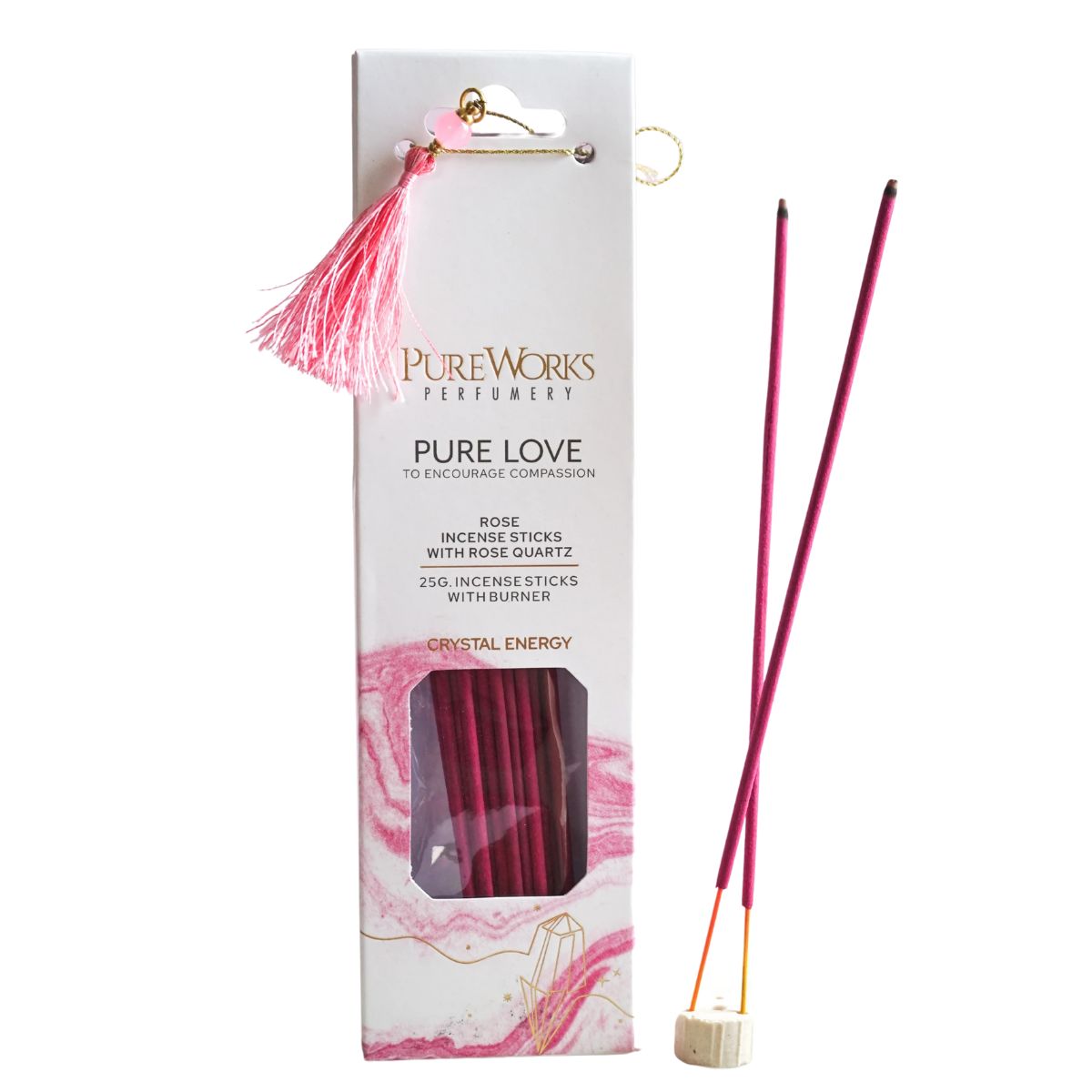 Incienso Amor Puro Crystal Energy