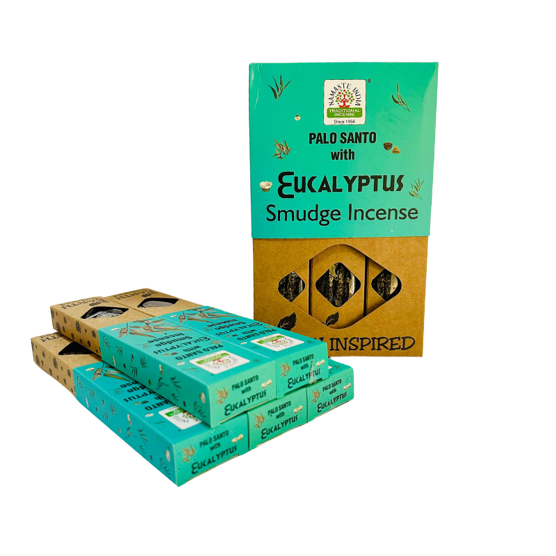 Incienso Orgánico Palo Santo con Eucalipto