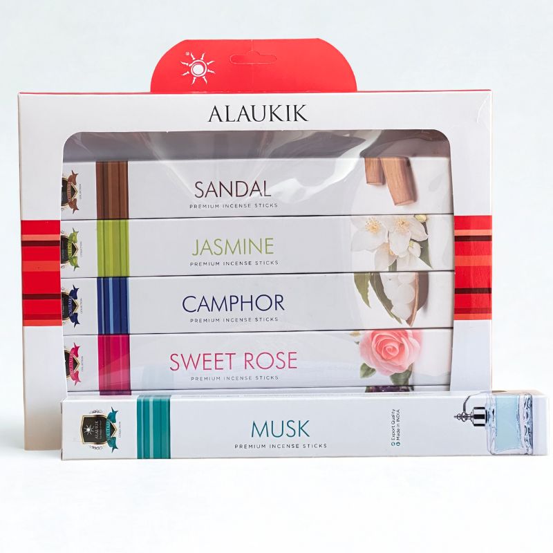 Set de Inciensos Alaukik Colección 4