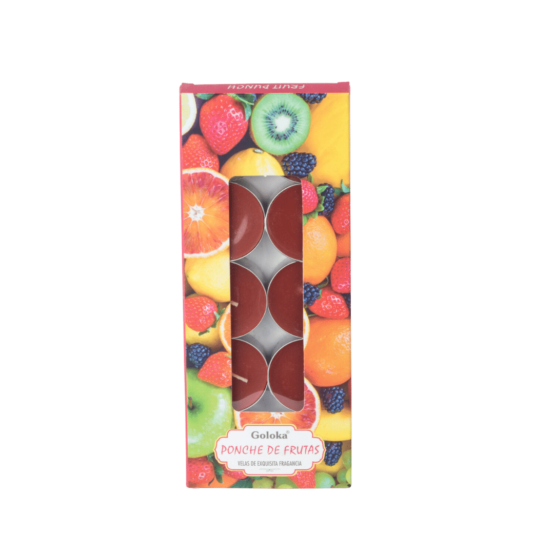 Vela Tealight Ponche de Frutas