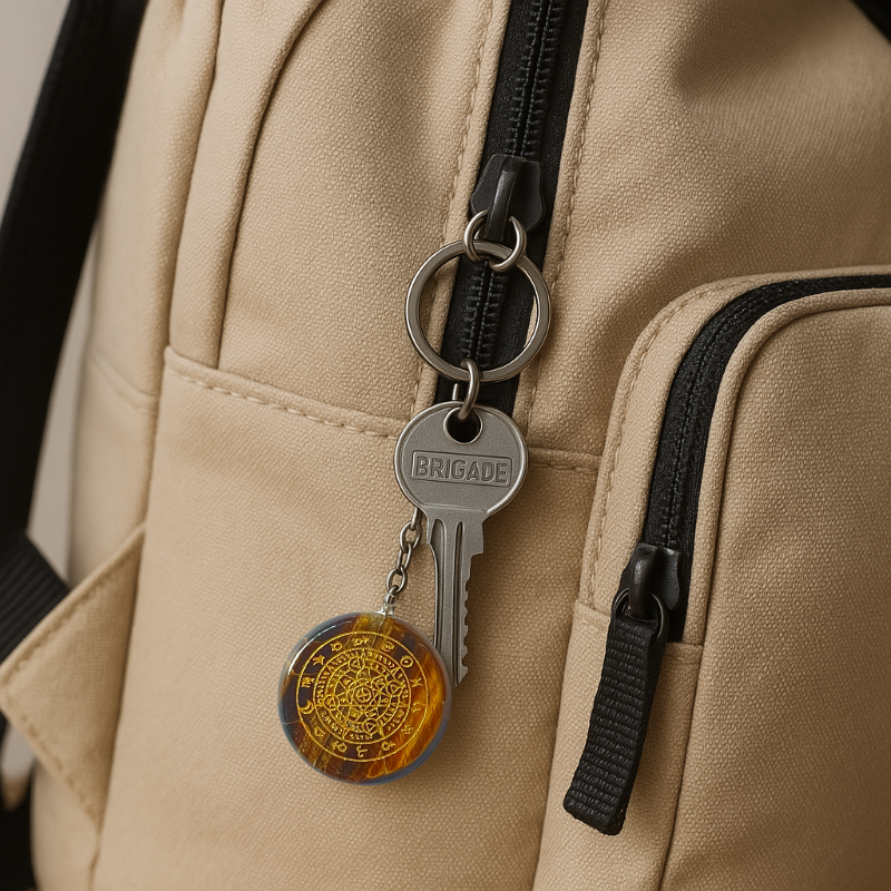 Llavero Piedra Ojo de Tigre - Horóscopo