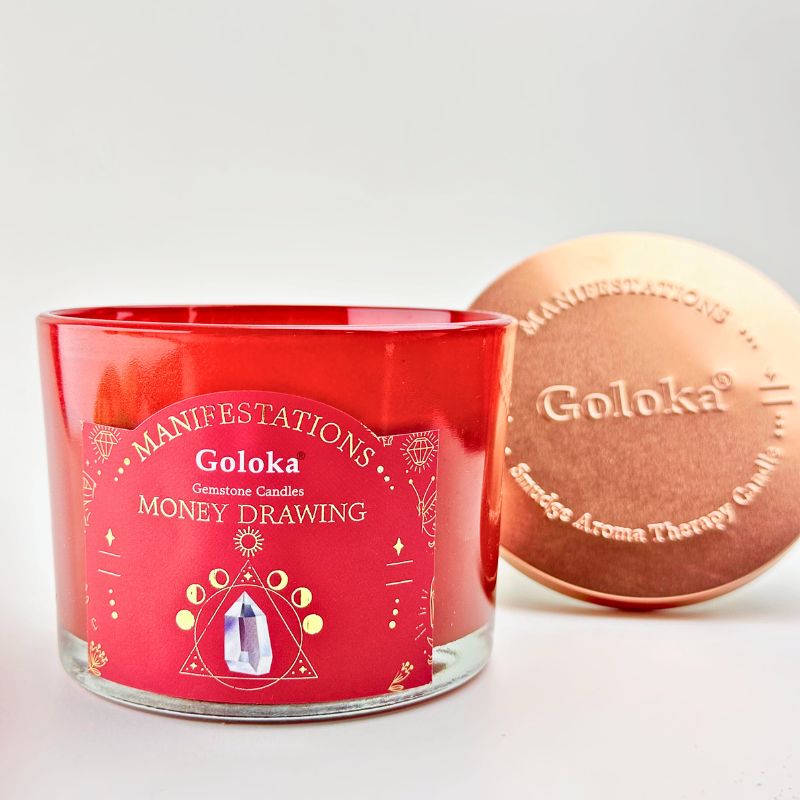 Vela Canela con Piritia - Atrae Dinero