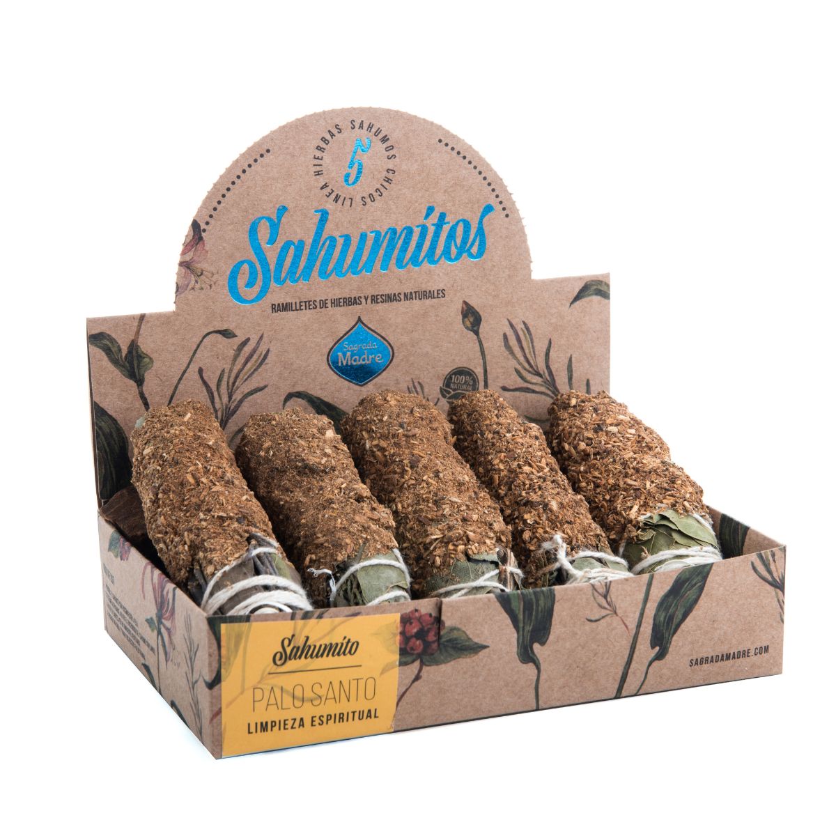 5 Sahumitos de Palo Santo