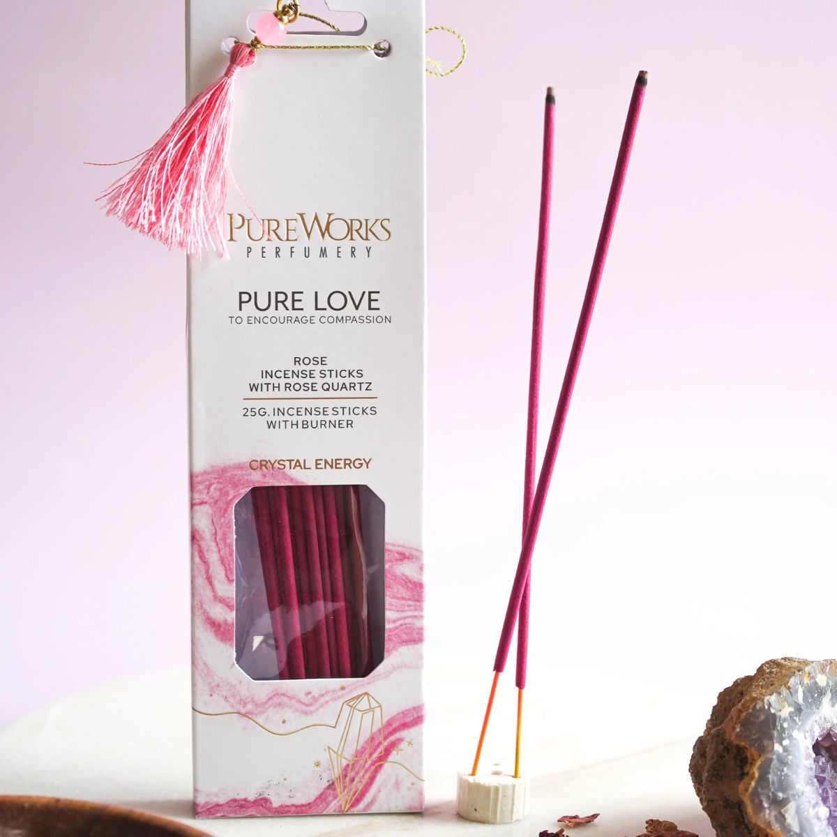 Incienso Amor Puro Crystal Energy