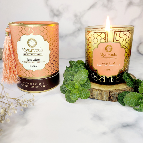 Vela Ayurveda Salvia Blanca y Menta
