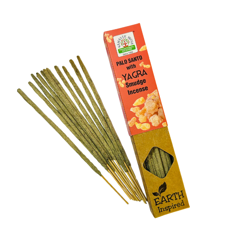 Incienso Orgánico Palo Santo con Yagra