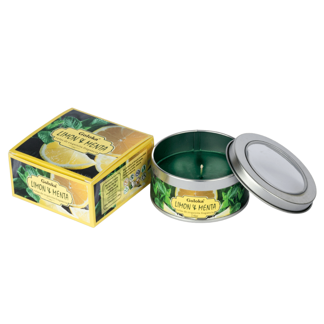Vela Aromática Limon y Menta
