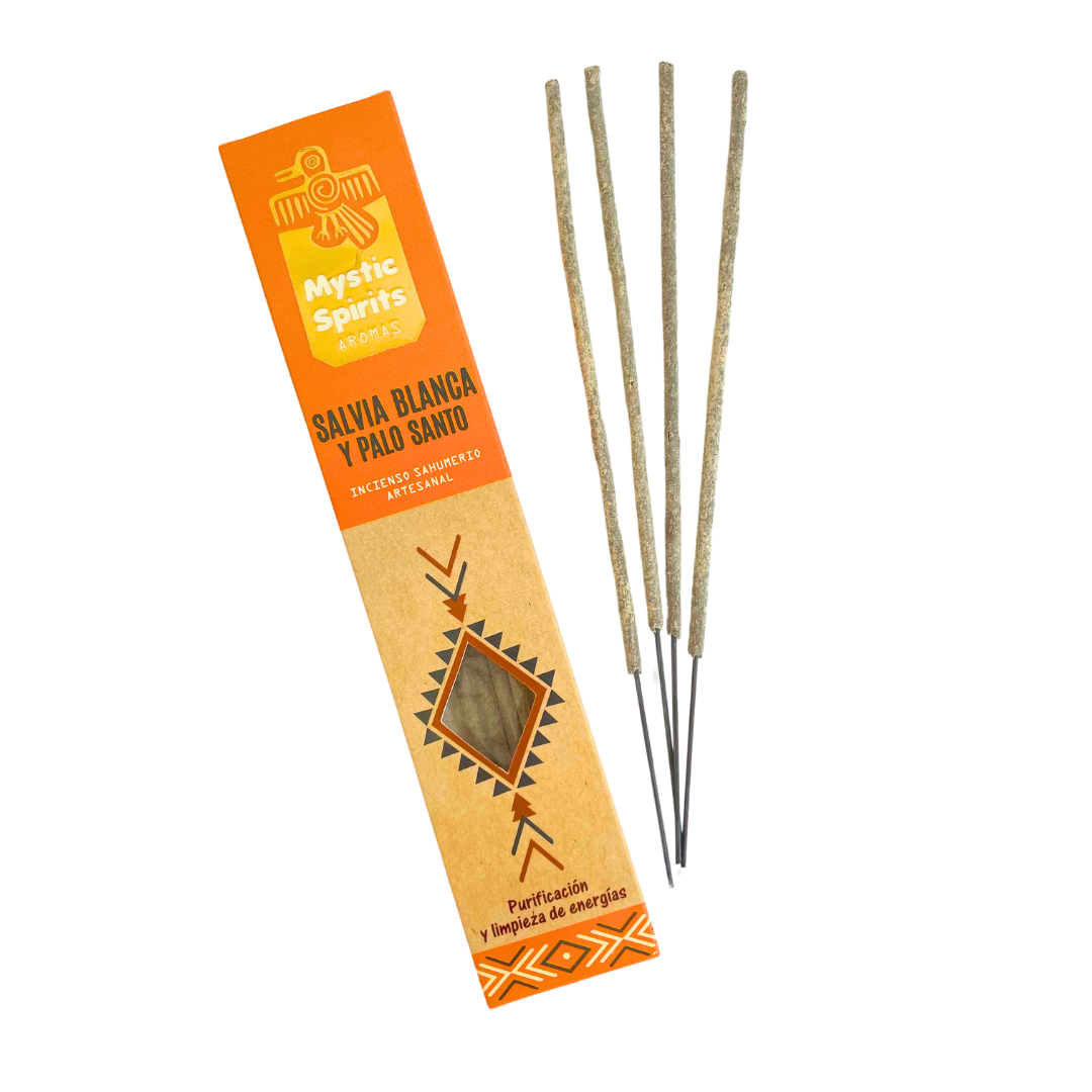 Incienso Salvia Blanca + Palo Santo