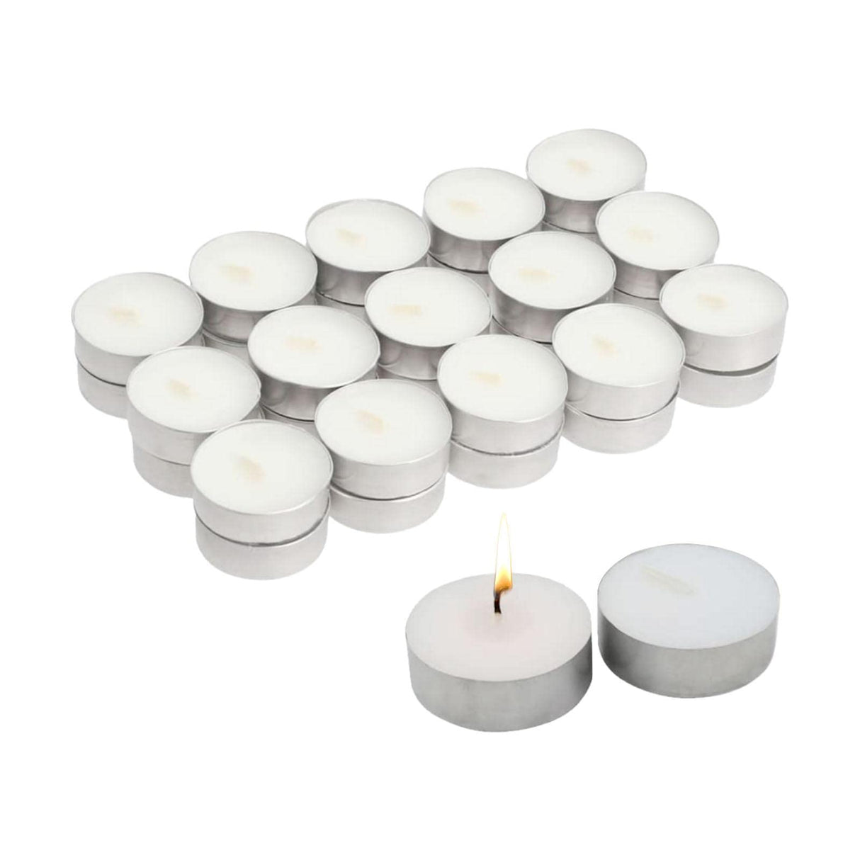 Pack 50 Velas Tealight 4 horas