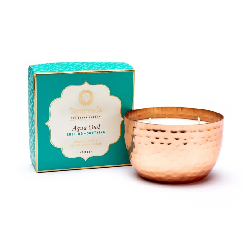 Vela Ayurveda de Dos Mechas Aguamarina