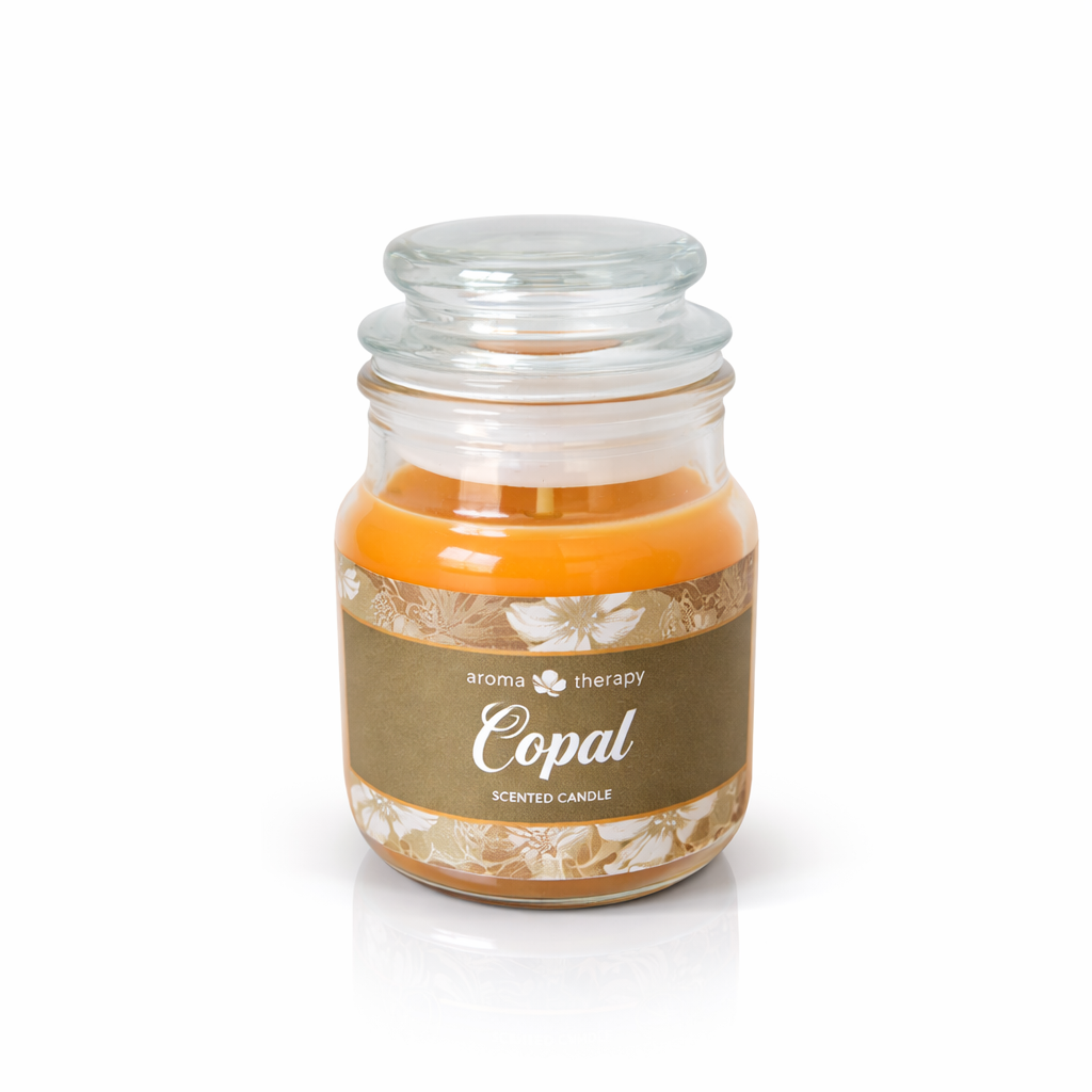 Vela Tapa Vidrio - Copal