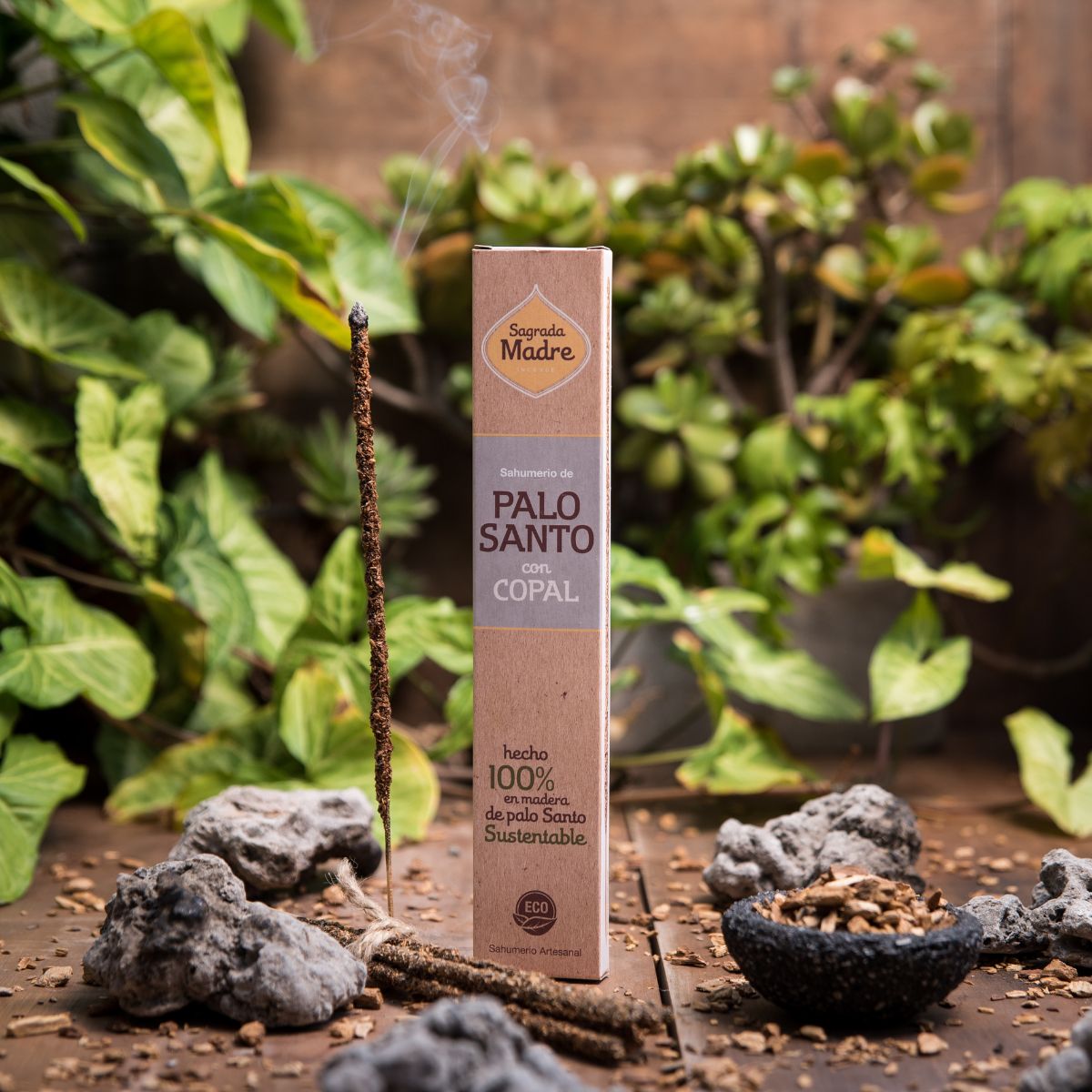 Sahumerio Palo Santo con Copal