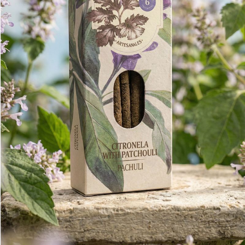 Sahumerio Garden Citronella Pachuli