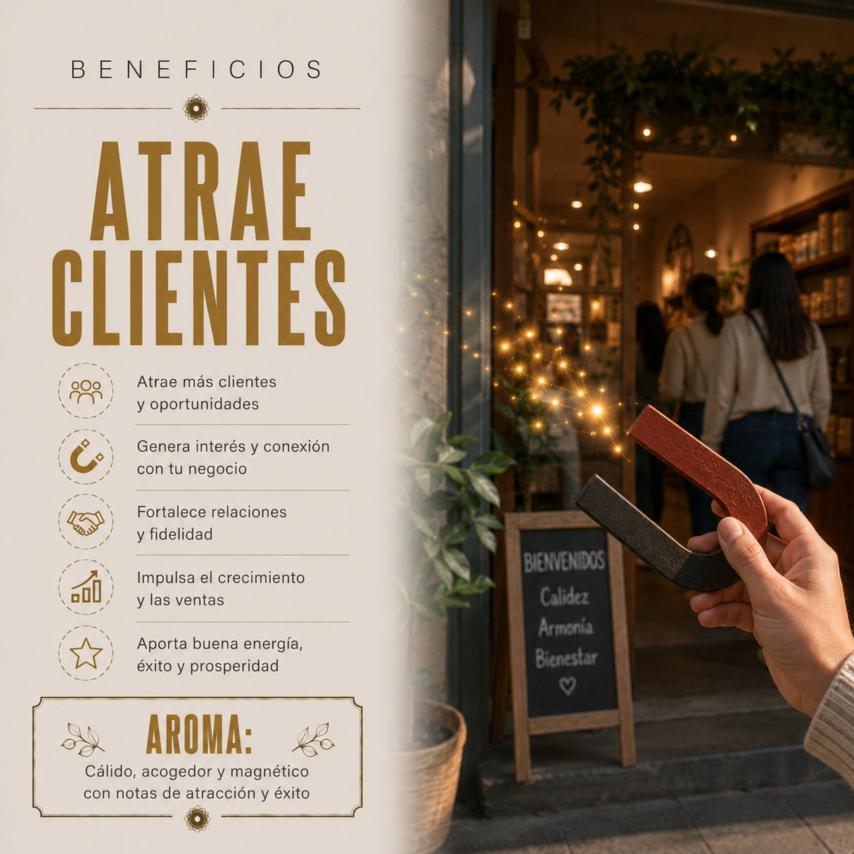 Aceite Aromático Llamada al Cliente