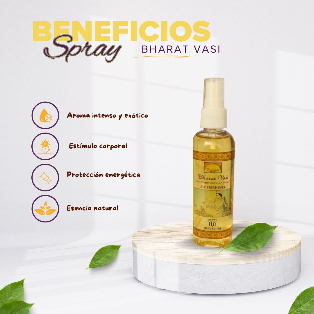 Aromatizante Spray Bharat Vasi 100 mL