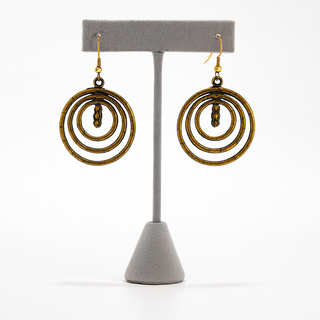 Aros 3 Rings Dorado