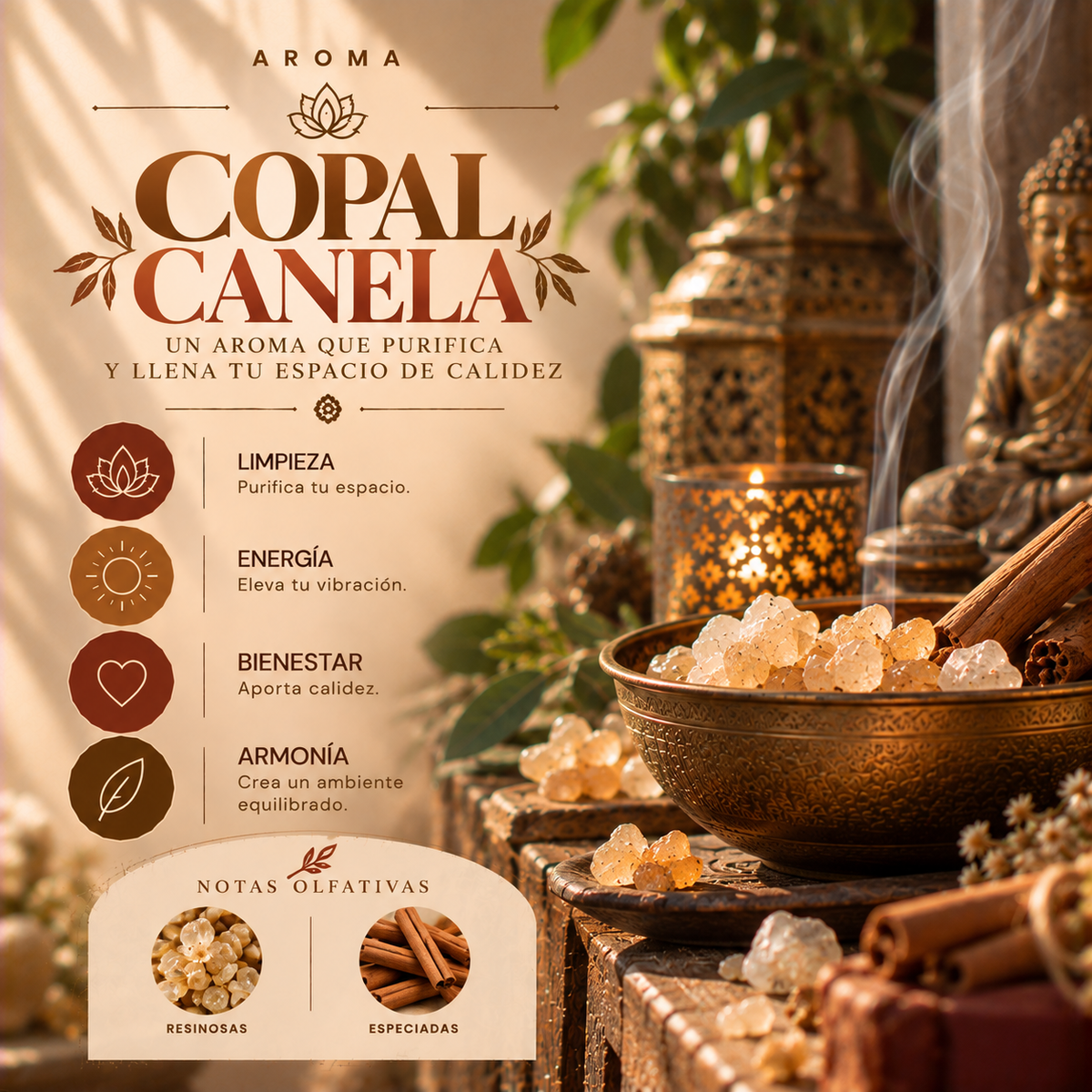 Incienso Copal Canela