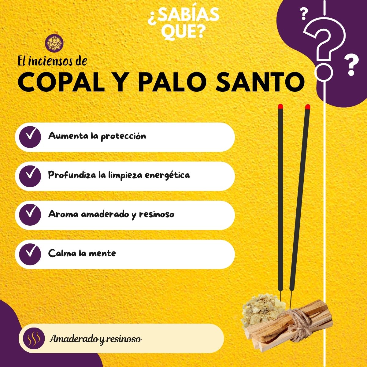 Incienso Palo Santo + Copal