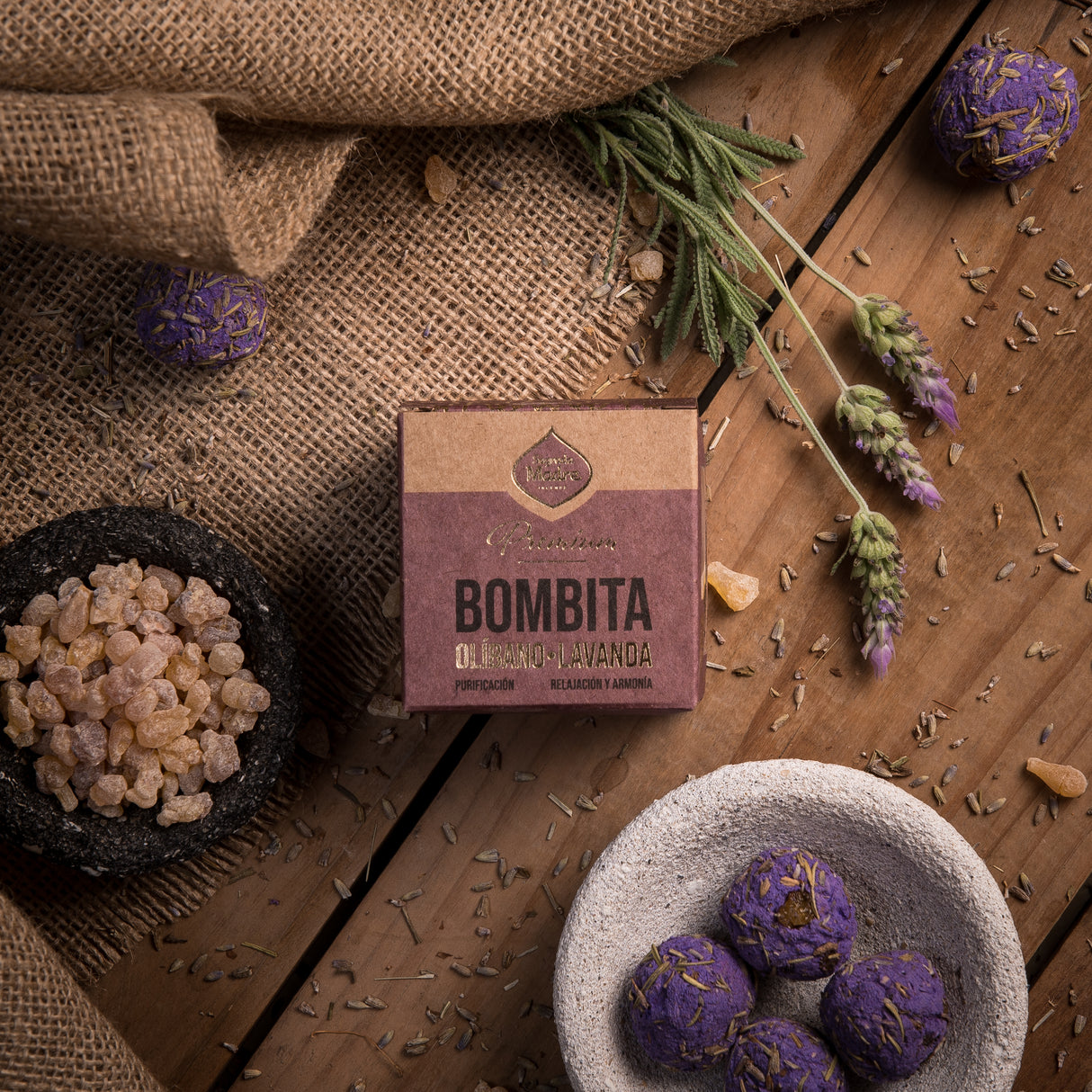 Bomba Premium Lavanda & Olíbano