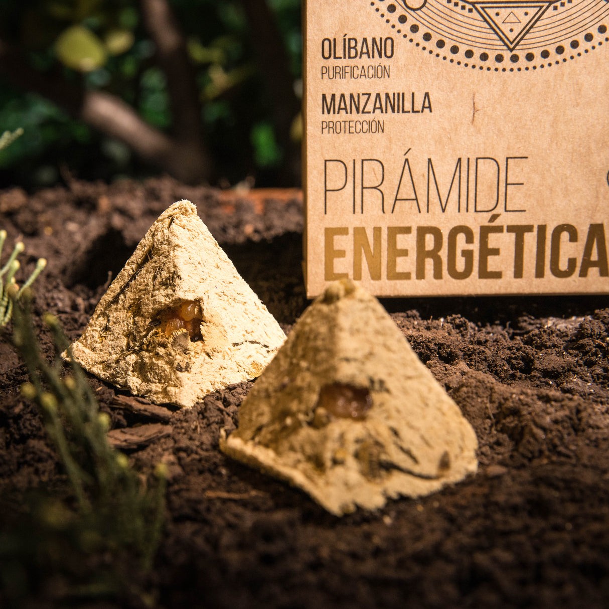Pirámide Energética Manzanilla & Olibano