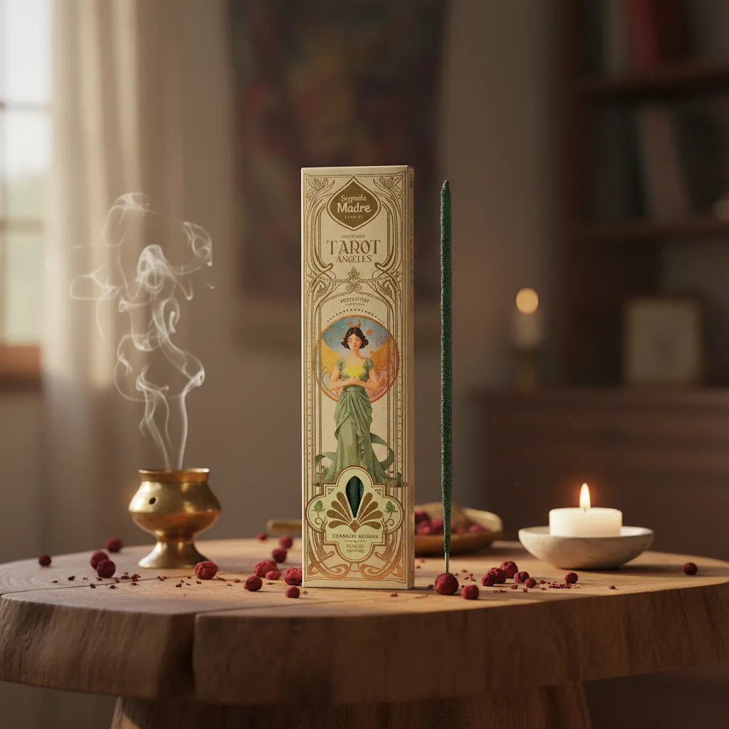 Sahumerio Tarot Ángeles Bayas de Geranio