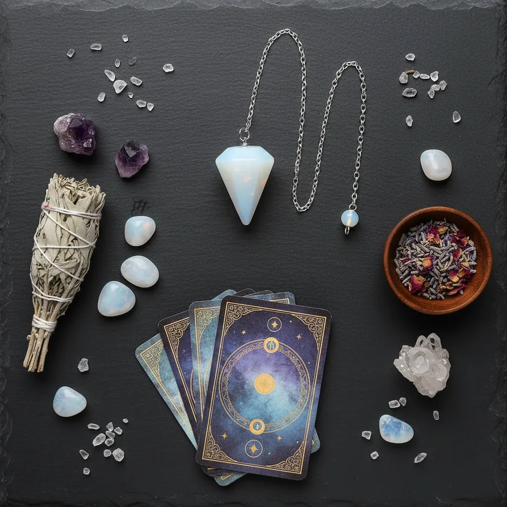 Péndulo Mini Piedra Luna