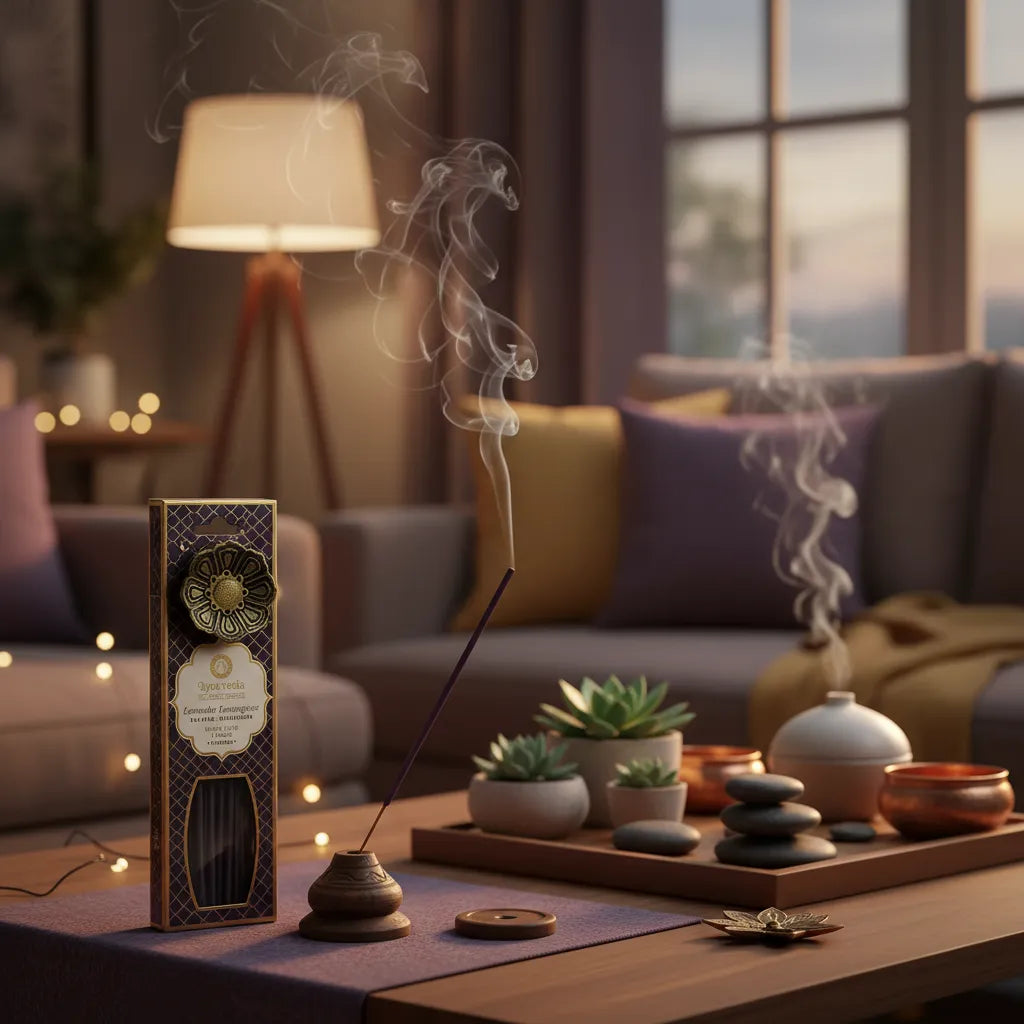 Incienso Ayurveda Lavanda y Lemongrass
