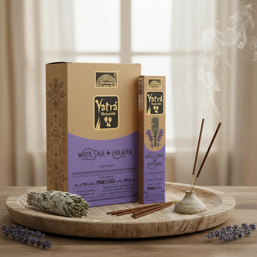 Incienso Yatra Salvia Blanca + Lavanda