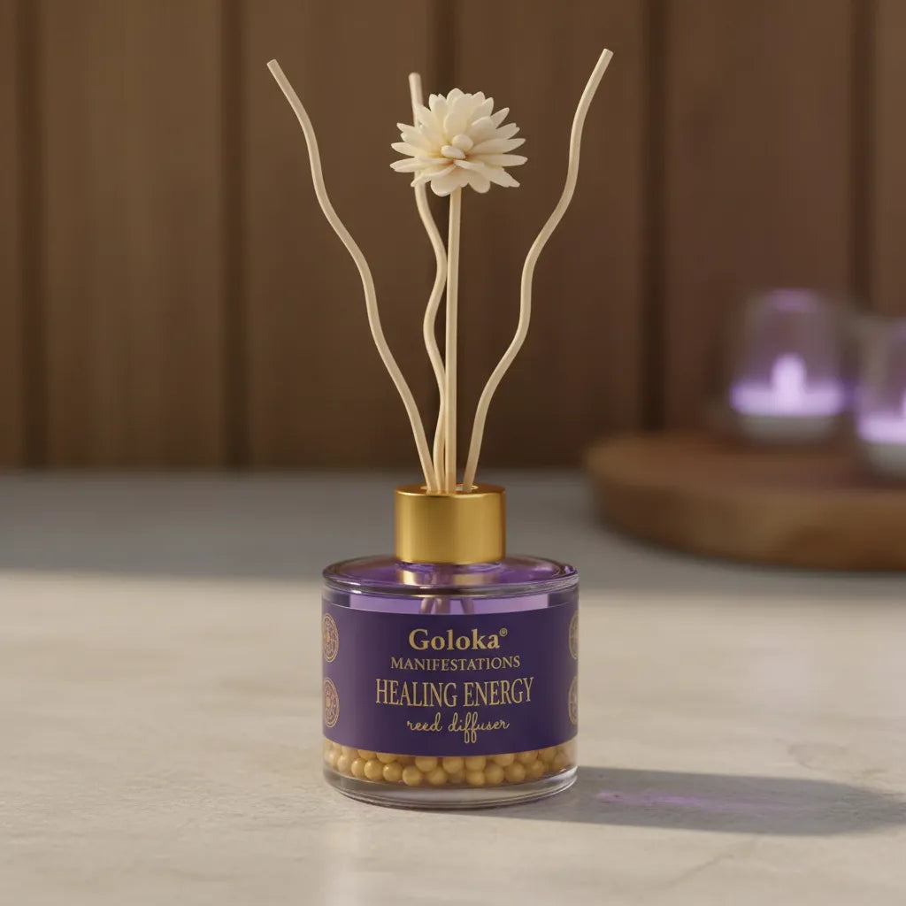 Difusor de Varilla Lavanda con Aventurina Verde 100 mL