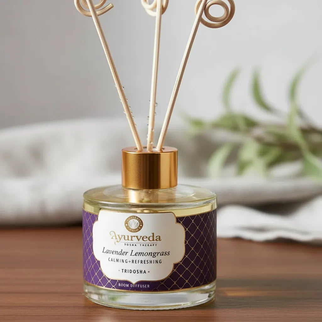 Difusor de Varilla Ayurveda Lavanda y Lemongrass 120 mL