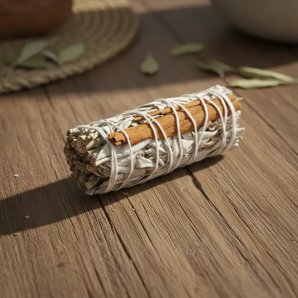 Sahúmo de Salvia Blanca con Canela