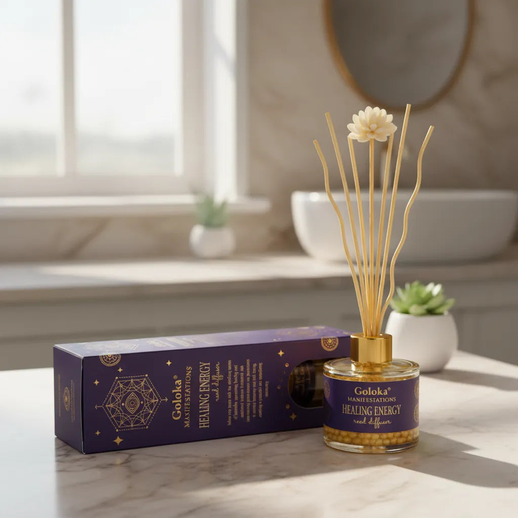 Difusor de Varilla Lavanda con Aventurina Verde 100 mL
