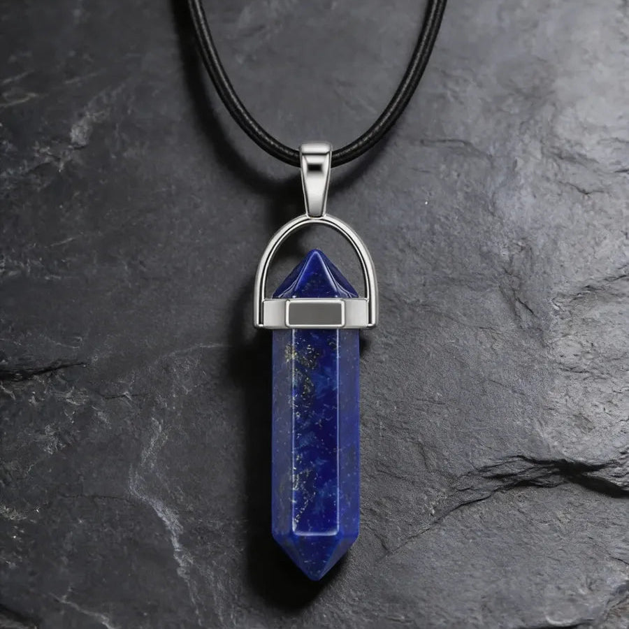 Collar de Punta Lapis Lázuli