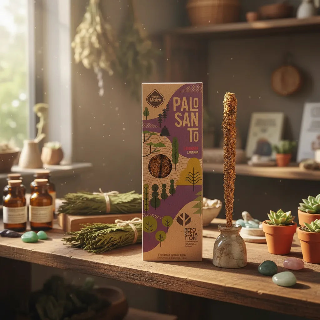 Sahumerio Shot Palo Santo Lavanda