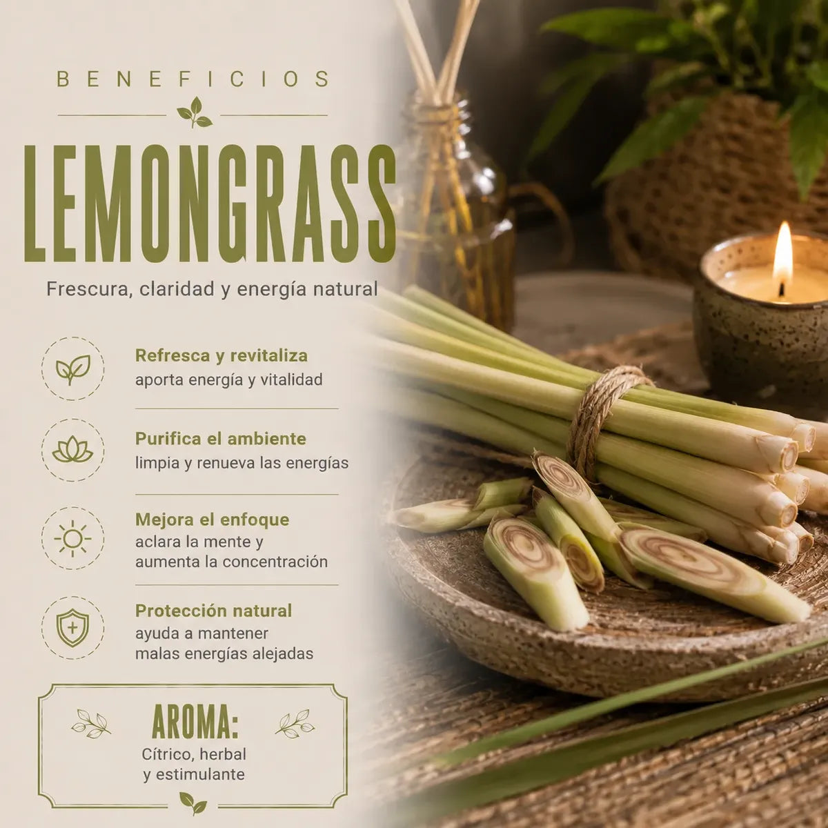 Incienso Tropical Lemongrass