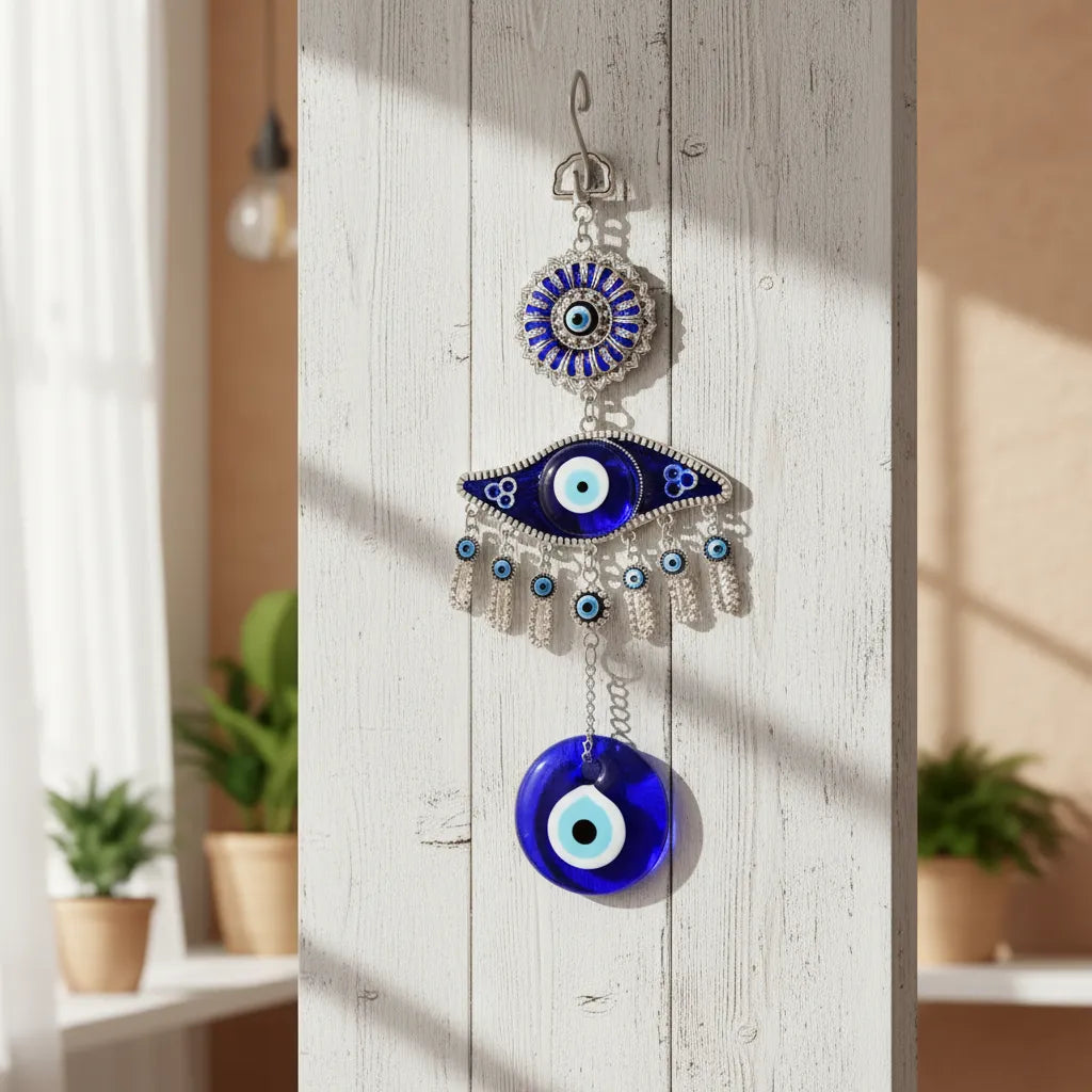Colgante Ojo Turco Floral