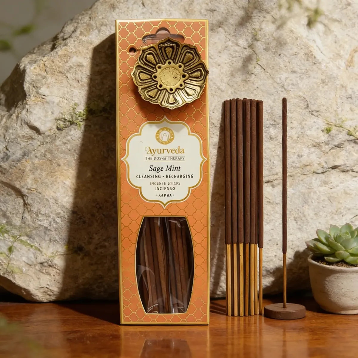 Incienso Ayurveda Salvia y Menta