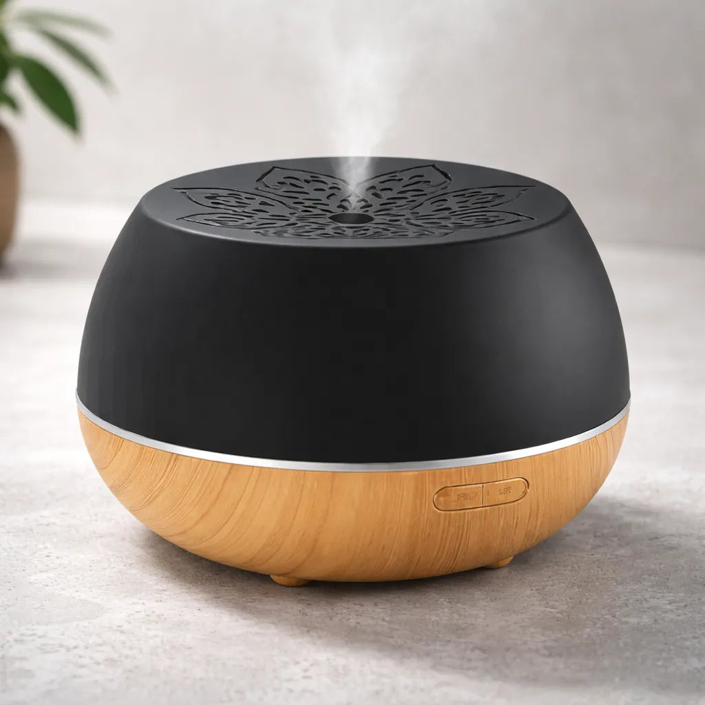 Humidificador Woodgrain Claro 200 mL