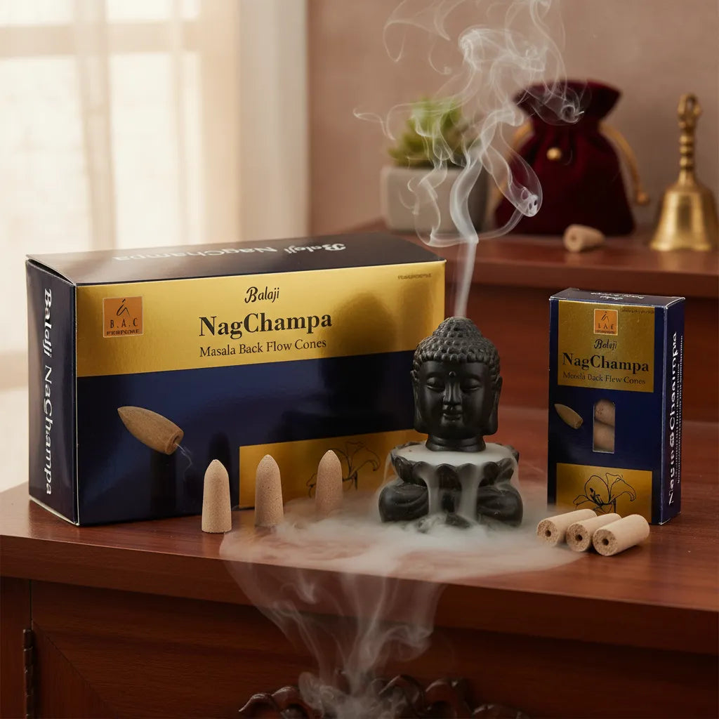 Incienso Cascada Nag Champa 120 conos