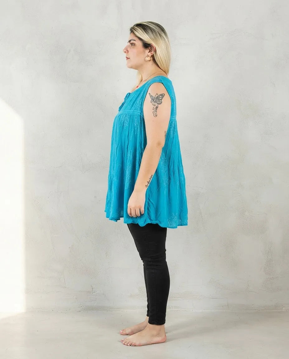 Blusa Bini Celeste