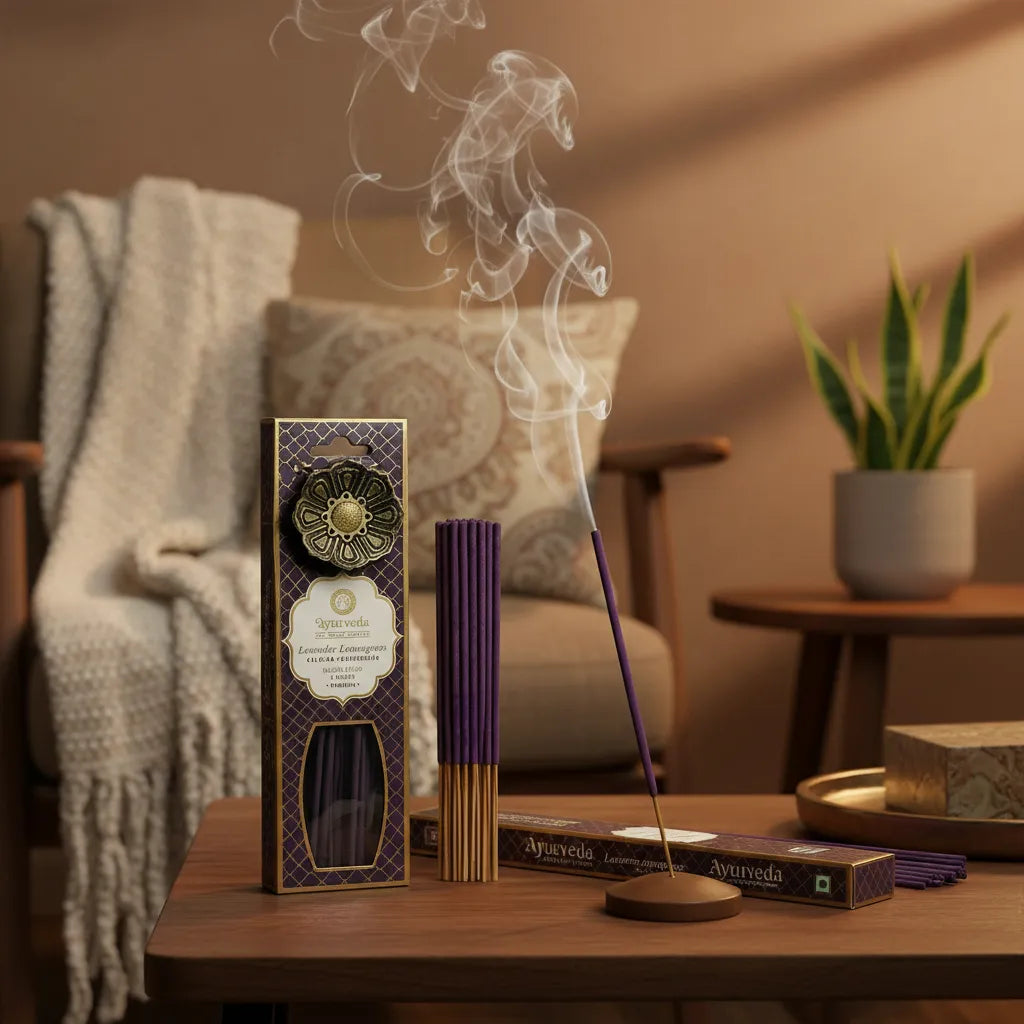 Incienso Ayurveda Lavanda y Lemongrass