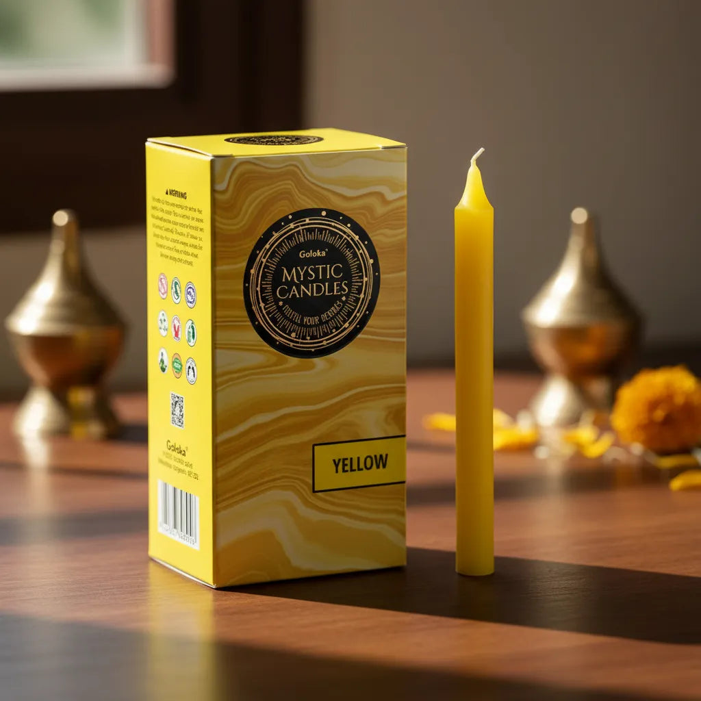 Pack Velas Místicas Amarillo