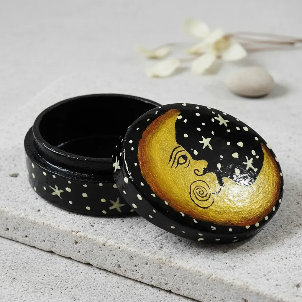 Cajita de Sueños Oval Mini Luna