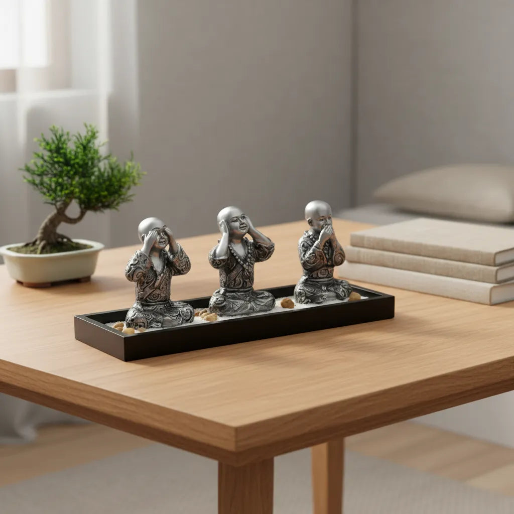 Jardin Zen Monjes Sabios