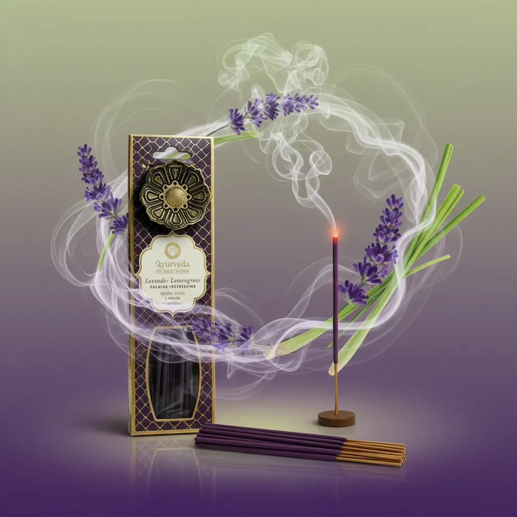 Incienso Ayurveda Lavanda y Lemongrass