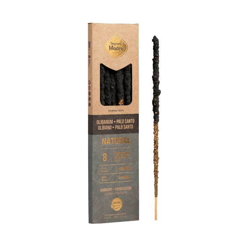 Sahumerio Dos Aromas Olíbano Palo Santo