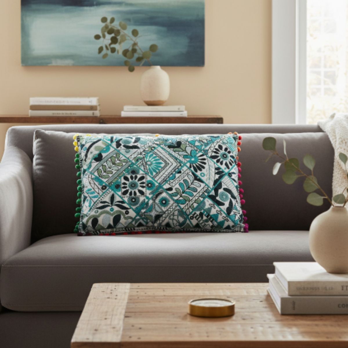 Cojin Decorativo Verde
